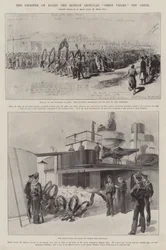 Das Unglück an Bord des russischen Panzerschiffs Sissoi Veliki vor Kreta